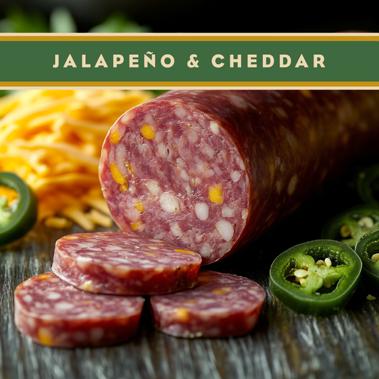 Jalapeño Cheddar Summer Sausage 12oz