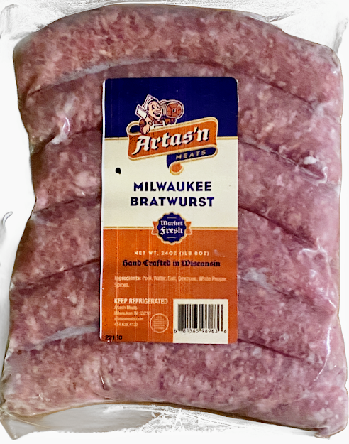 Milwaukee Bratwurst  6-Links 24oz package