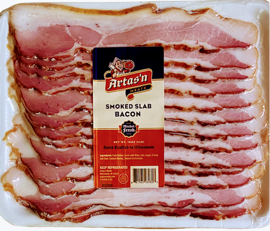 Smoked Slab Bacon (sliced)