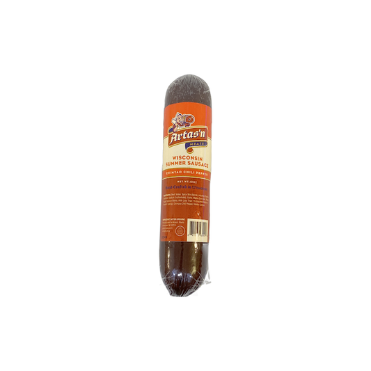 Chimayo Chili Pepper Summer Sausage 12oz