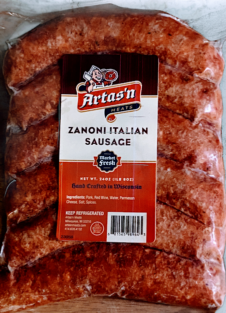 Zanoni Italian Sausage    6-Links 24oz package